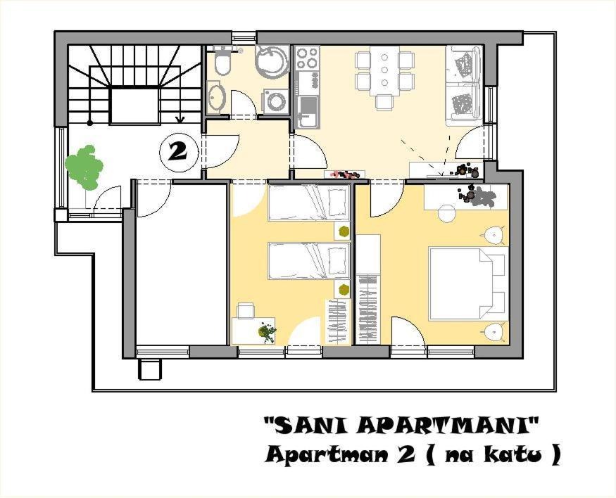 Sani Apartments Začretje 외부 사진